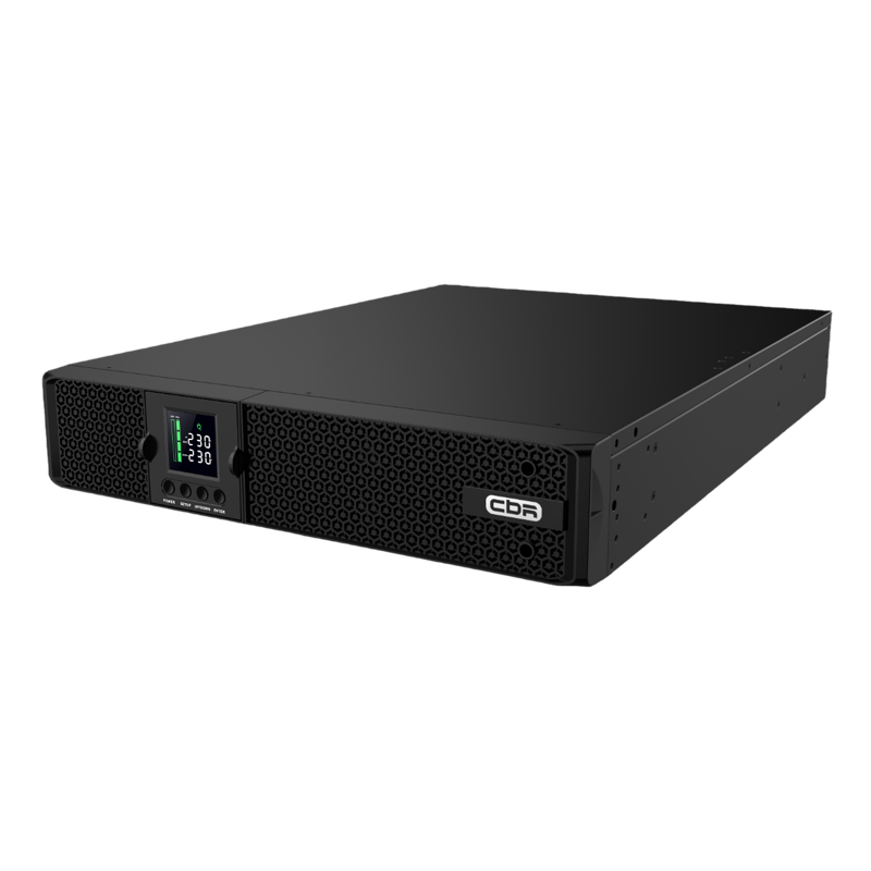 ИБП CBR [PLS-3KRT-8I-LCHERSC] Line Interactive Smart 3000/2700 RT 9 x C13, LCD, HID-USB, RS232, EPO,