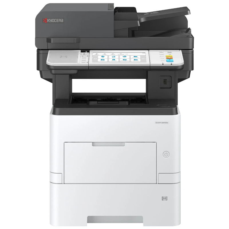 мфу ЧБ Kyocera ECOSYS MA4500ix (P/C/S, ч/б лазерный, A4, 45 стр/мин, 1200x1200 dpi, 1,5 Гб, USB 2.0,
