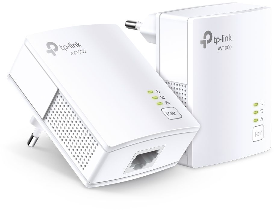 Сетевой адаптер HomePlug AV TP-Link TL-PA7017 KIT AV1000 Gigabit Ethernet (упак.:2шт)
