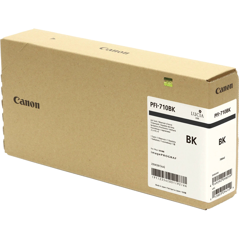 Картридж Canon PFI-710 Bk (black) 700 ml