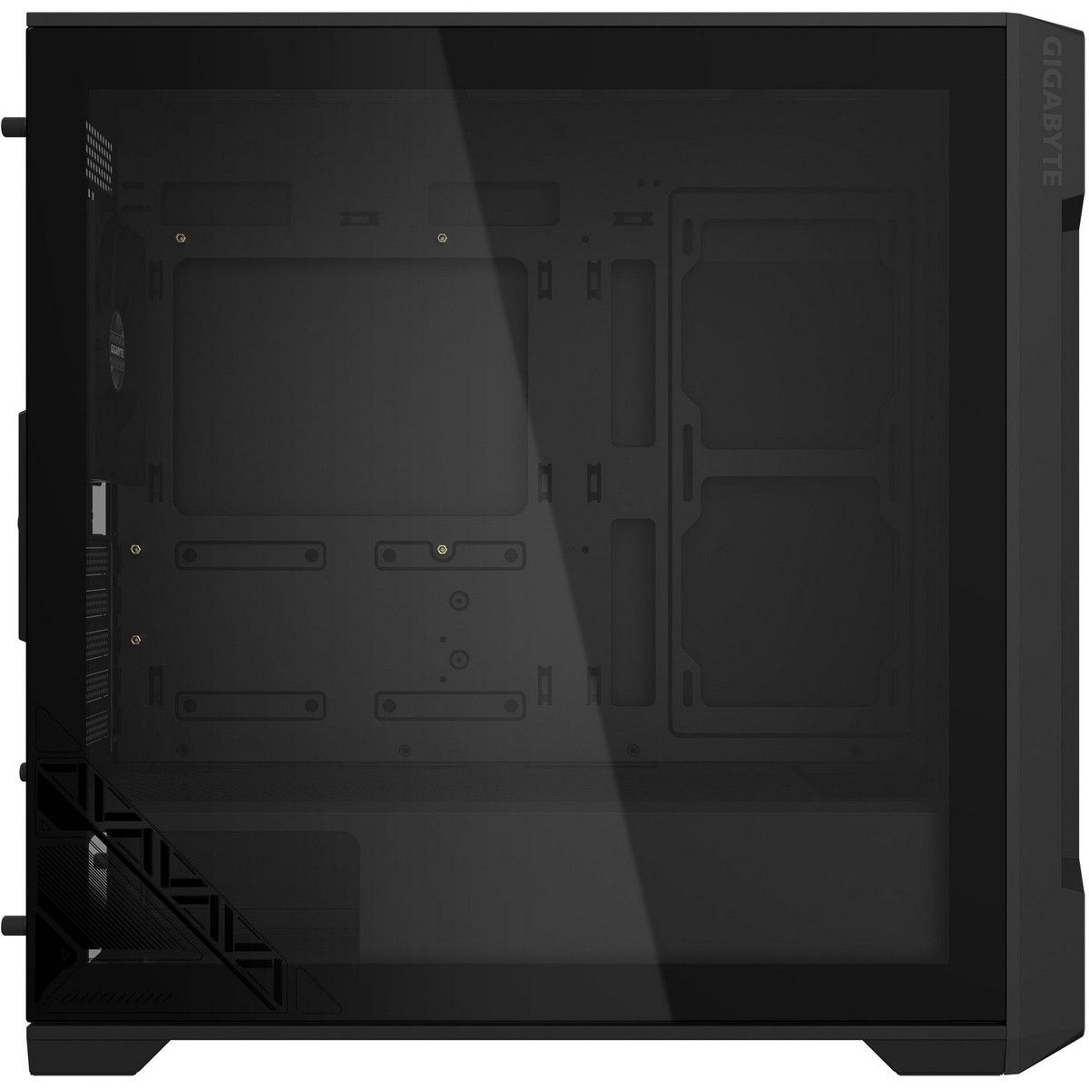 Корпус Gigabyte C102G  MidTower, mATX, USB3.0x2, Audio I/O, GPU:410mm, Black, TG