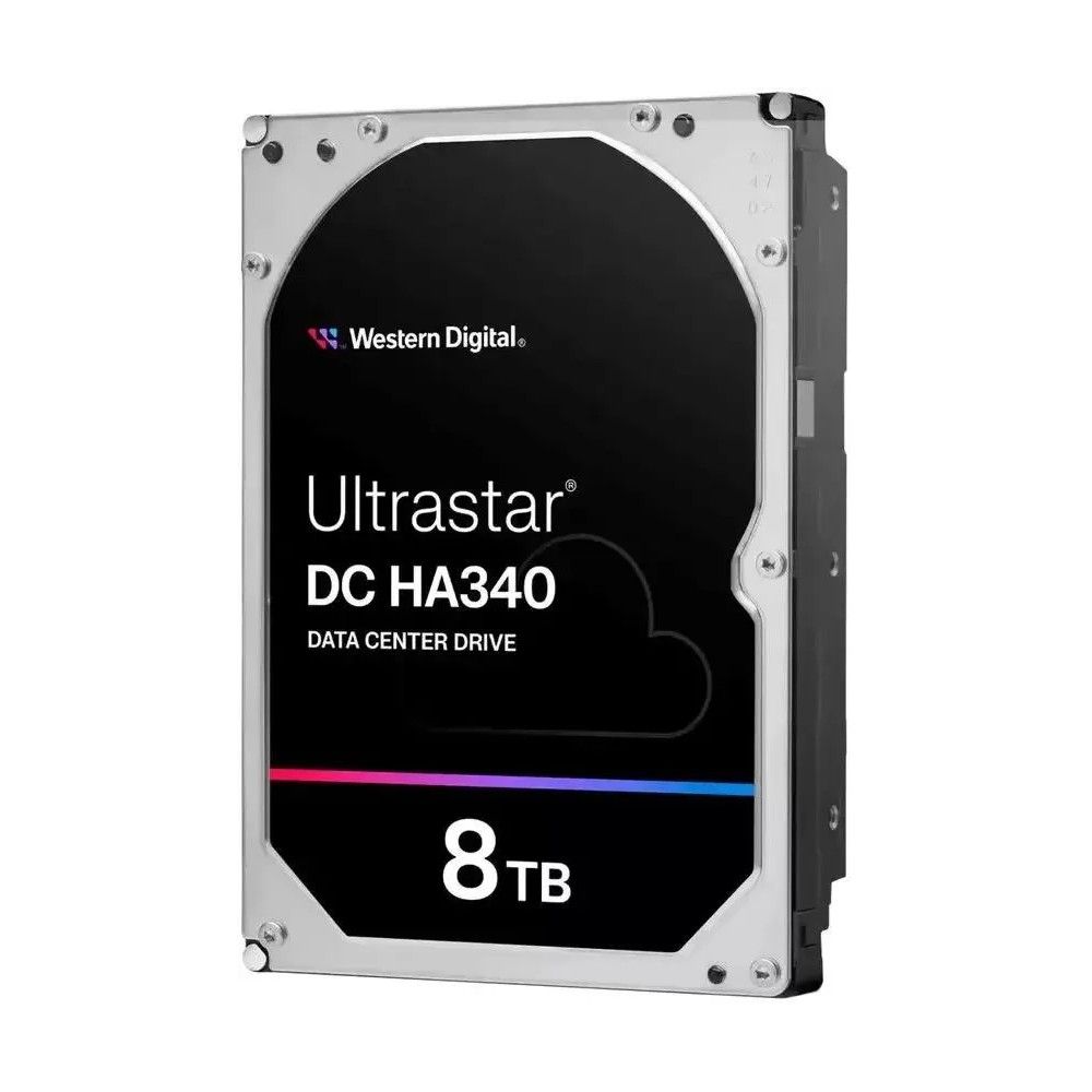 Жесткий диск WD SATA-III 8TB 0B47489 WUS721208BLE604 Server Ultrastar DC HA340 512E (7200rpm) 256Mb 