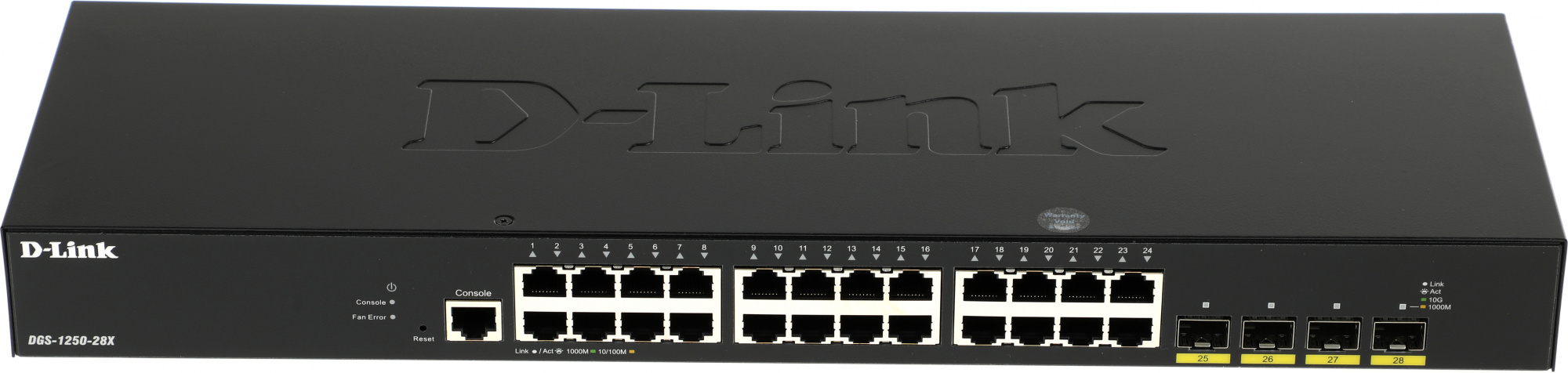 Коммутатор D-Link DGS-1250-28X/A1A 24x1Гбит/с 4SFP+ управляемый