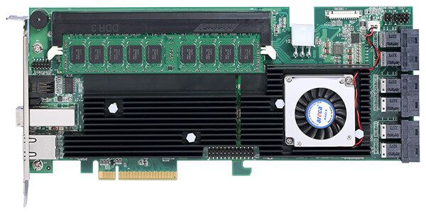 RAID-контроллер Areca ARC-1883ix-24 PCIe 3.0 x8 Full Profile, SAS/SATA 12G, RAID 0,1,5,6,10,50,60, 2