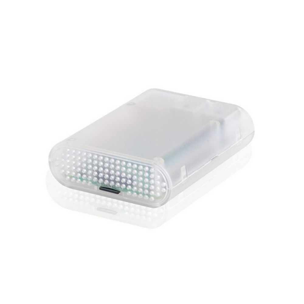 Корпус ACD RA076 Transparent ABS Plastic Injection Molding case with Stripe for Raspberry Pi 3 B (пр