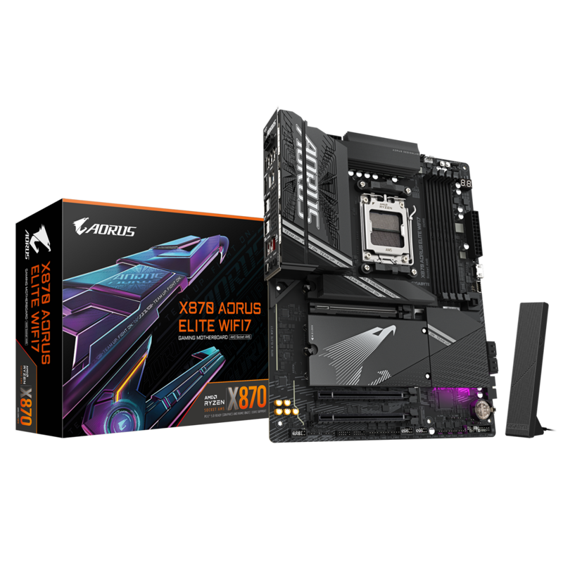 Материнская плата Gigabyte X870 AORUS ELITE WIFI7, RTL