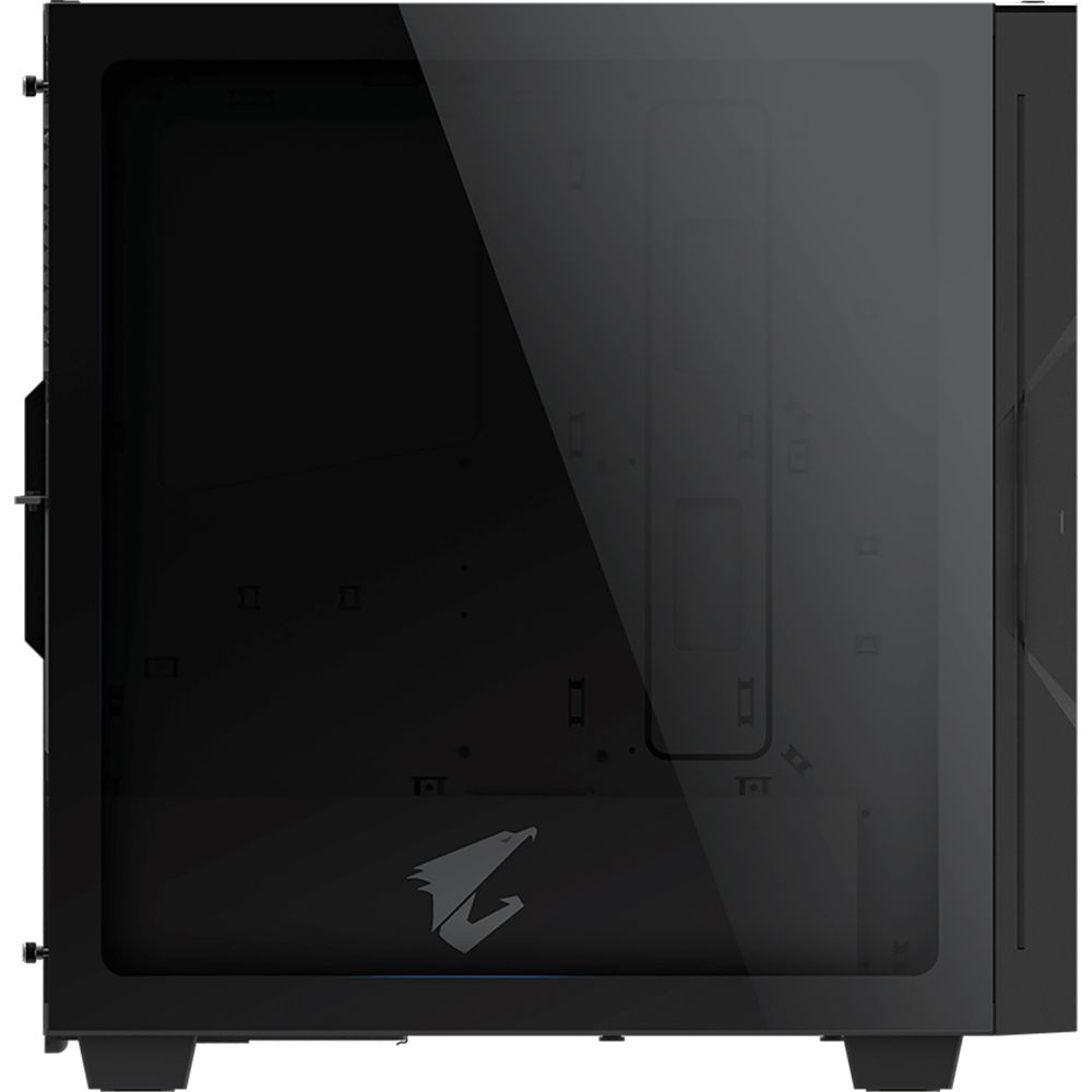 Корпус Gigabyte AORUS C300 Glass MidTower, ATX, USB-C x1, USB3.0 x2, Audio I/O, GPU:400mm, Black, TG