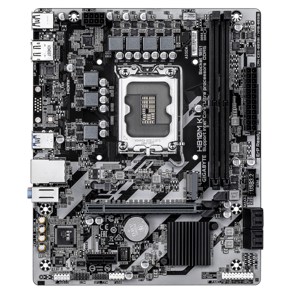 Материнская плата Gigabyte H810M K, RTL