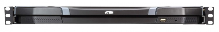 КВМ консоль ATEN 1U Ultra Short Depth 18.5” Short Depth USB HDMI Single Rail LCD Console (1920 x 108