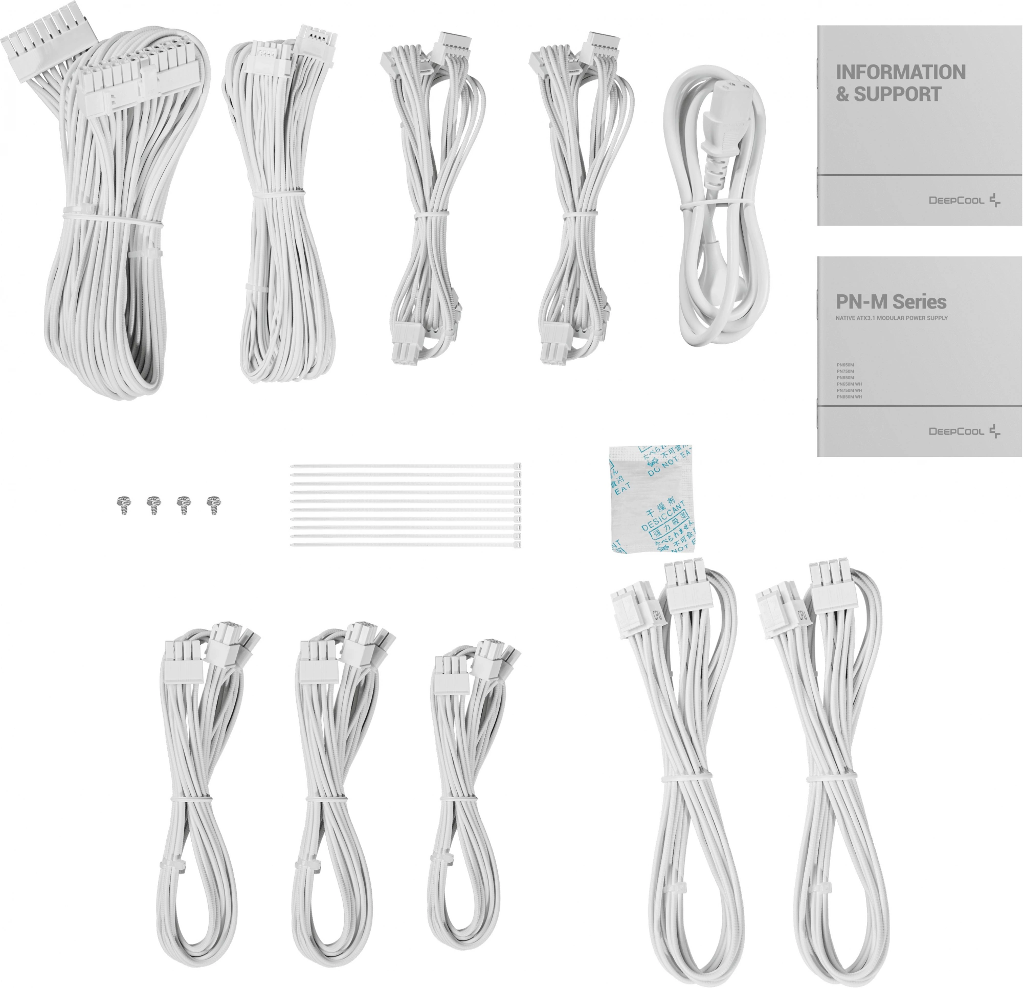 Блок питания Deepcool ATX 750W Game Storm PN750M WH V2 Gen.5 80+ gold (20+4pin) APFC 120mm fan 8xSAT