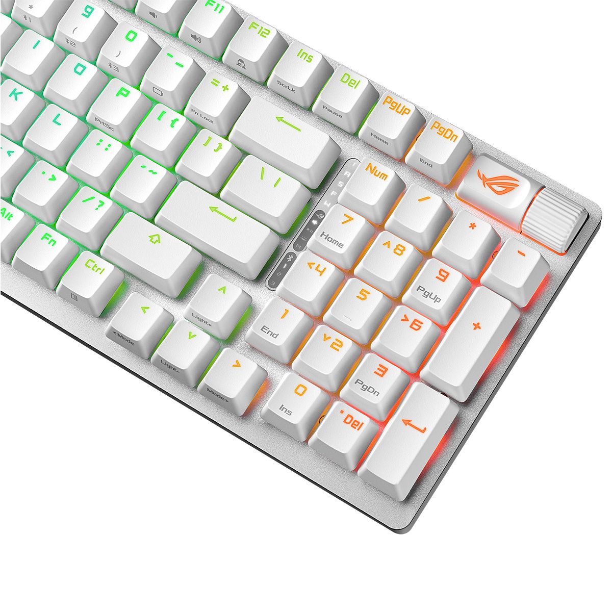 Клавиатура ASUS X901 STRIX SCOPE II 96 WL WHT ROG NX Snow PBT 96% USB 2.4GHz BT