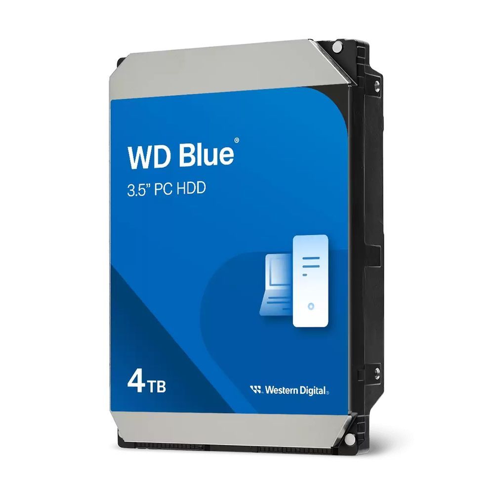 Жесткий диск WD SATA3 4TB Blue 5400 RPM 128Mb 1 year warranty