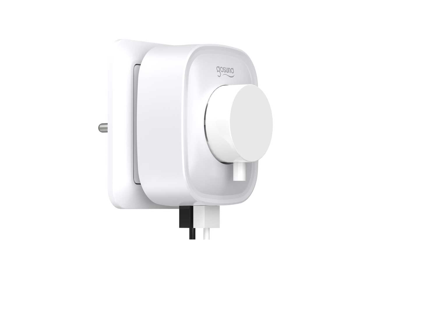Умная розетка Gosund Wi-Fi Smart Plug 2 USB, белая