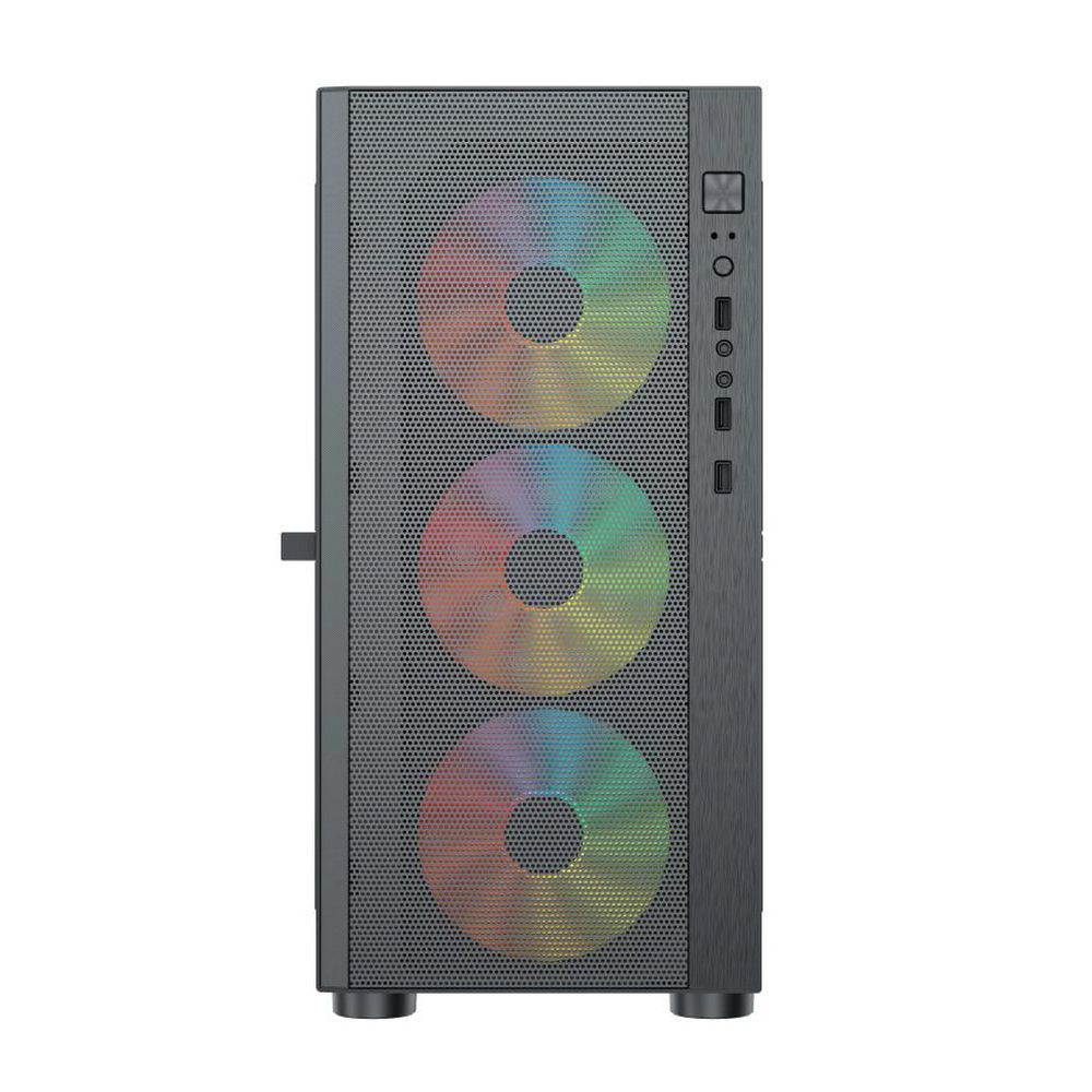 Корпус ACD ACD Citadel 104 (AH-TC4GA-0000) 3403 with USB3.0*1+USB2.0*2+HD audio,3*12cm F1 ARGB fans 