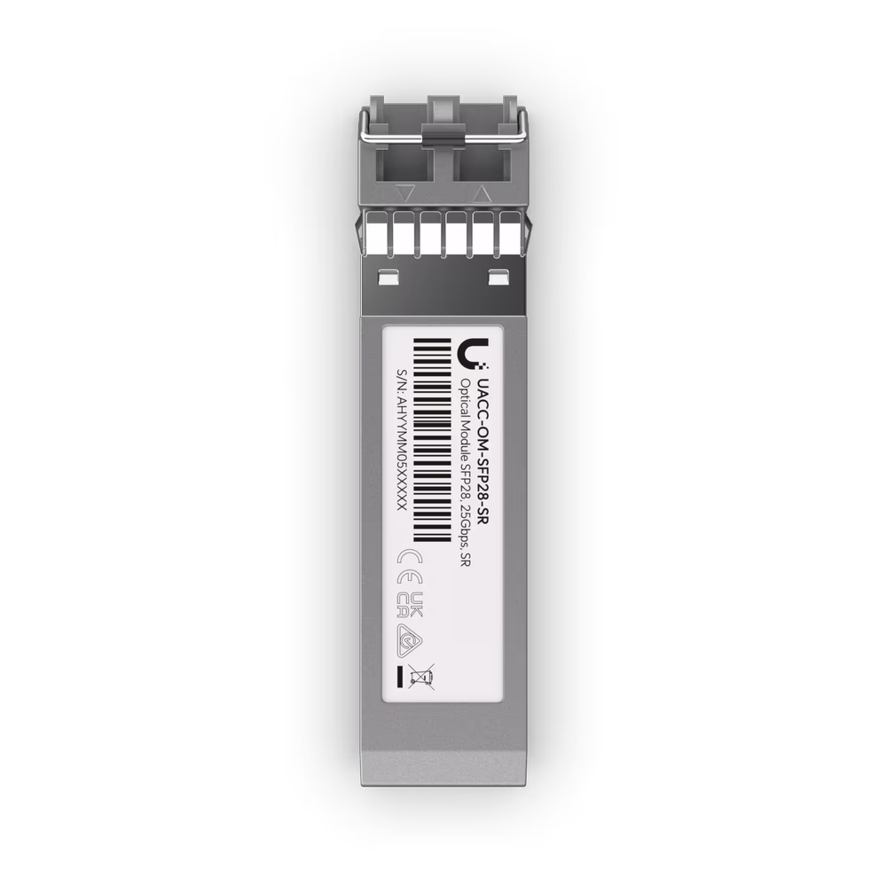Трансивер Ubiquiti UACC-OM-SFP28-SR SFP28 transceiver that supports 25G connections up to 100 m usin