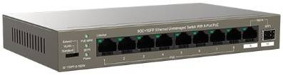 Коммутатор 10PORT 10/100M F1110P-8-102W IP-COM