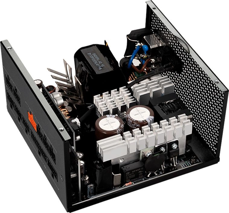 Блок питания PcCooler ATX 750W P5-YN750-G1F 80+ gold (20+4pin) APFC 135mm fan 6xSATA Cab Manag RTL