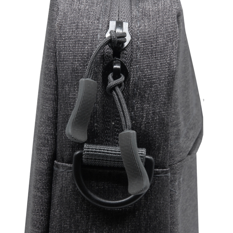 Сумка Continent  CC-211 Grey (полиэстр, серый  15,6")