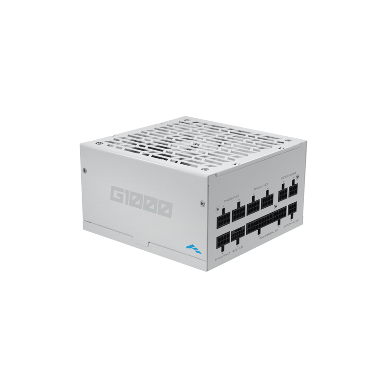 Блоки питания SAMA G1000 White (HAT-1000yzB1G), 1000W 80+ Gold (ATX, 3.1, PCIe 5.0, Full modular, 1x