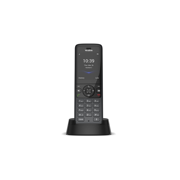 телефон YEALINK W78H, HD звук, экран 2.4", виброоповещение, 3.5 мм, для W70B/W80B/W90B