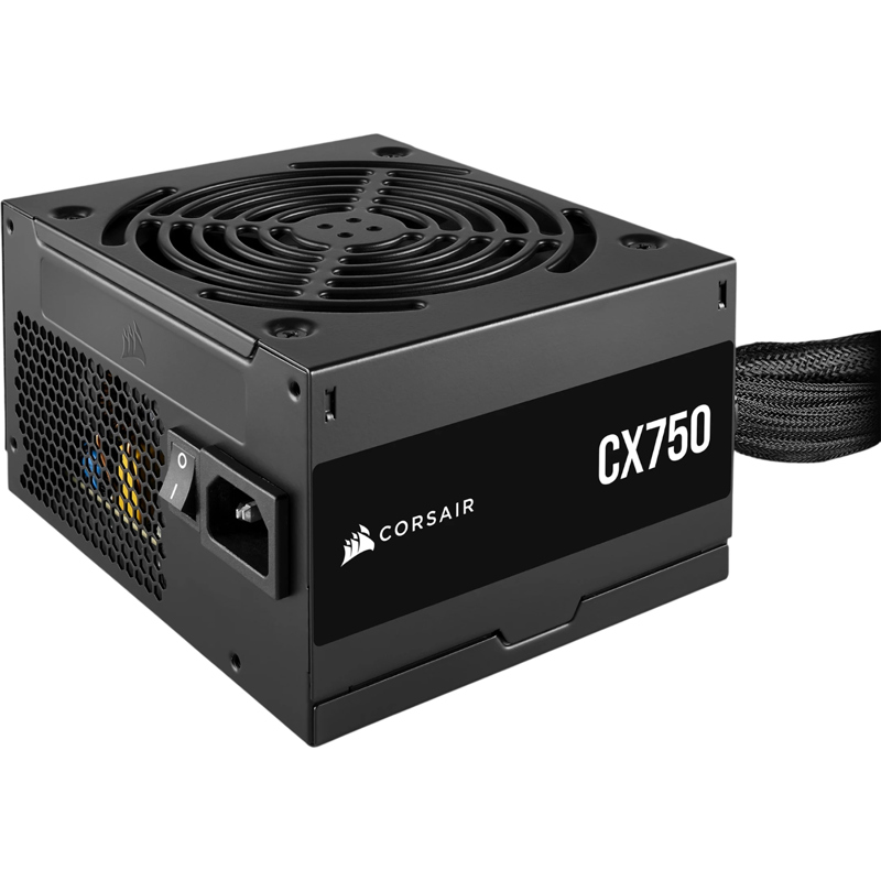Блоки питания Corsair CX750, Model RPS0146, 750W 80+ Bronze (ATX, 2.31, Non-modular, 1x24(20+4)pin, 