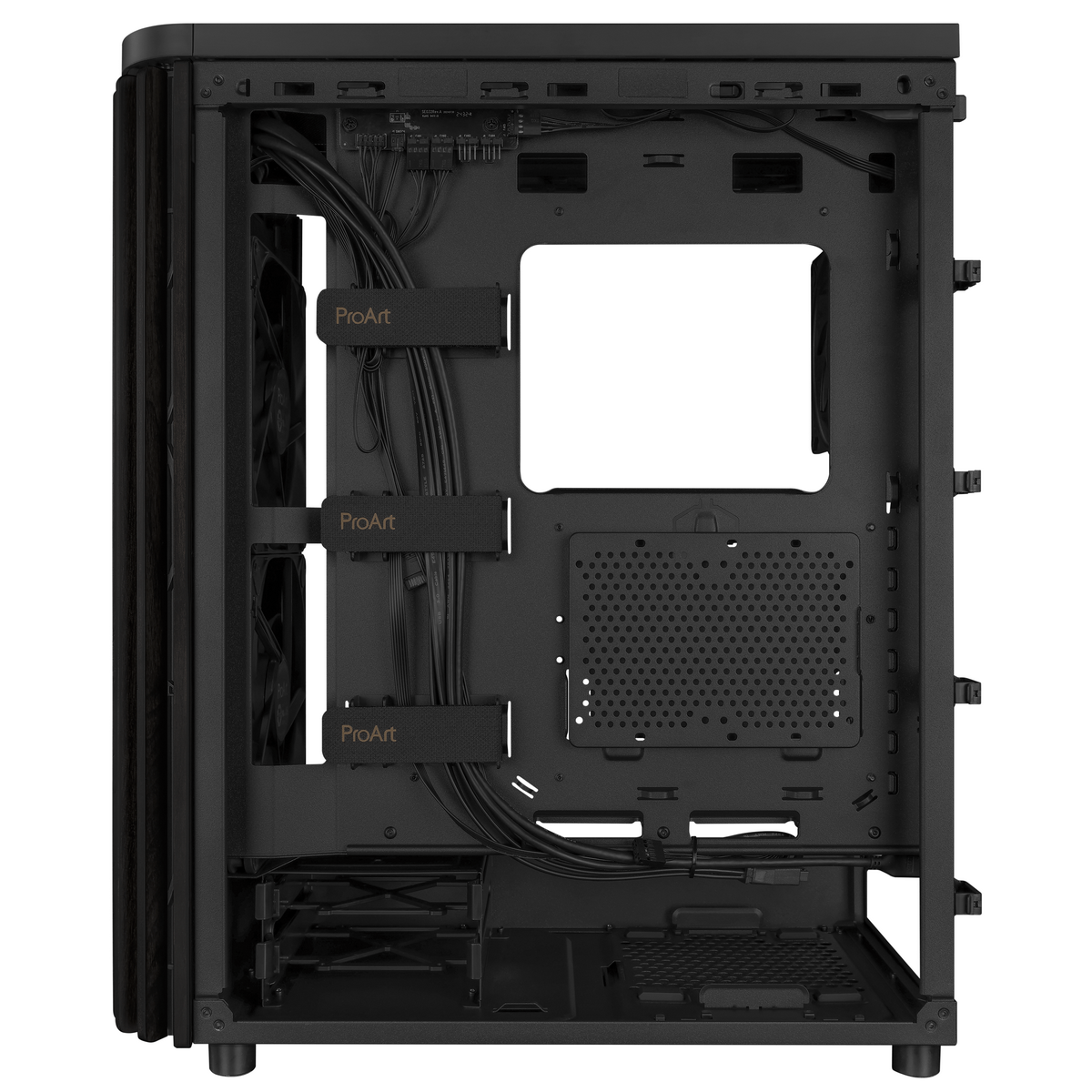 Корпус для ПК ASUS PROART PA401 WOOD METAL PWM BLACK