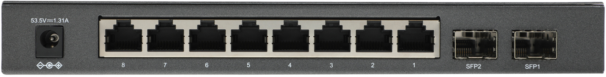 Коммутатор TP-Link SG2210P (L2) 8x1Гбит/с 2SFP 8PoE+ управляемый