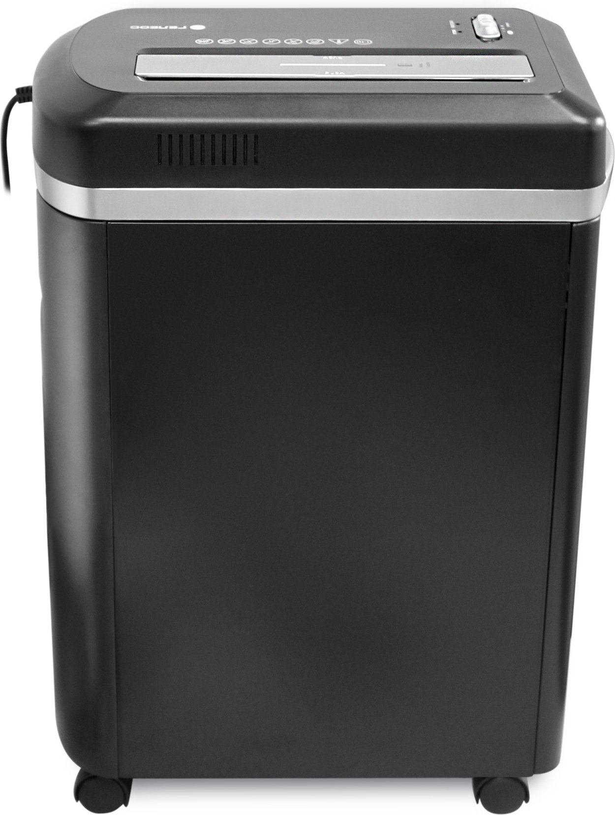 Шредер Heleos УМ22-5 черный (секр.P-5) фрагменты 10лист. 22лтр. скрепки скобы пл.карты CD