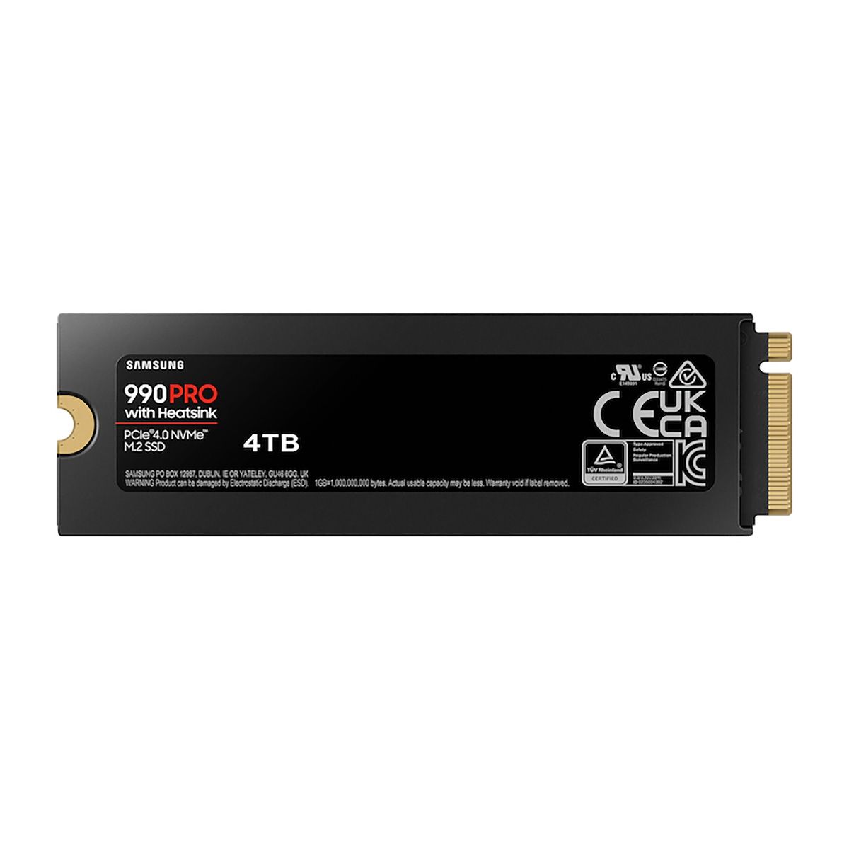 Накопитель SSD Samsung PCIe 4.0 x4 4TB MZ-V9P4T0CW 990 Pro M.2 2280