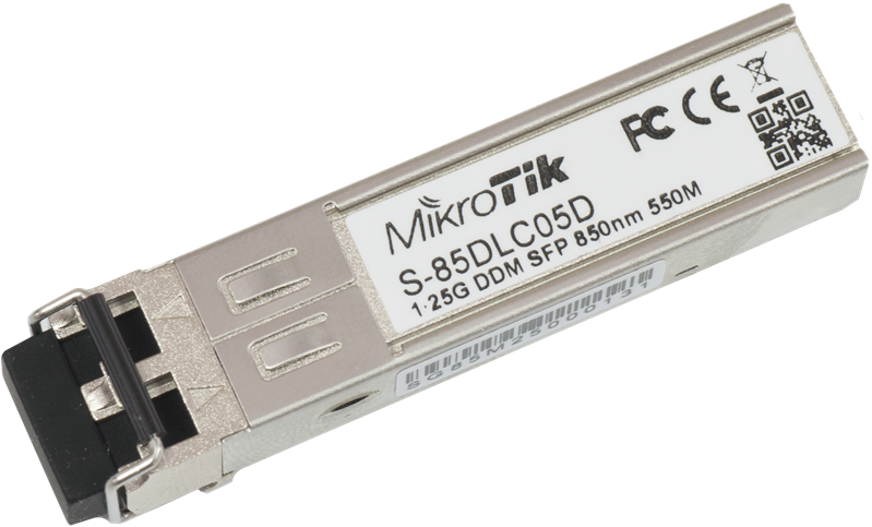 Трансивер MikroTik S-85DLC05D SFP 1.25Гбит/с Tx:850нм