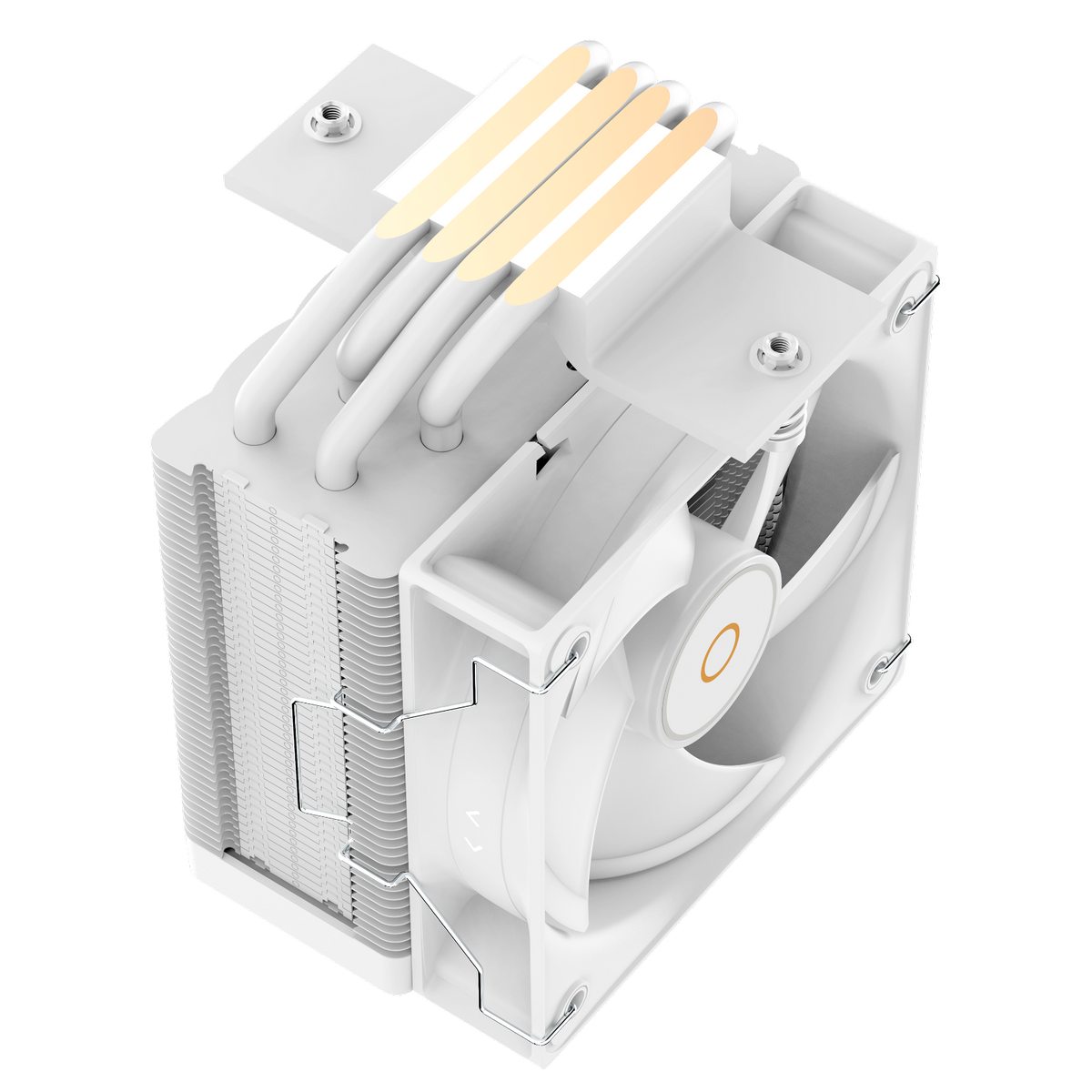 Кулер для процессора Ocypus Gamma A40 WH ARGB, 100mm ARGB FAN, Top ARGB Panel, 4 HEAT PIPES, 4-PIN P