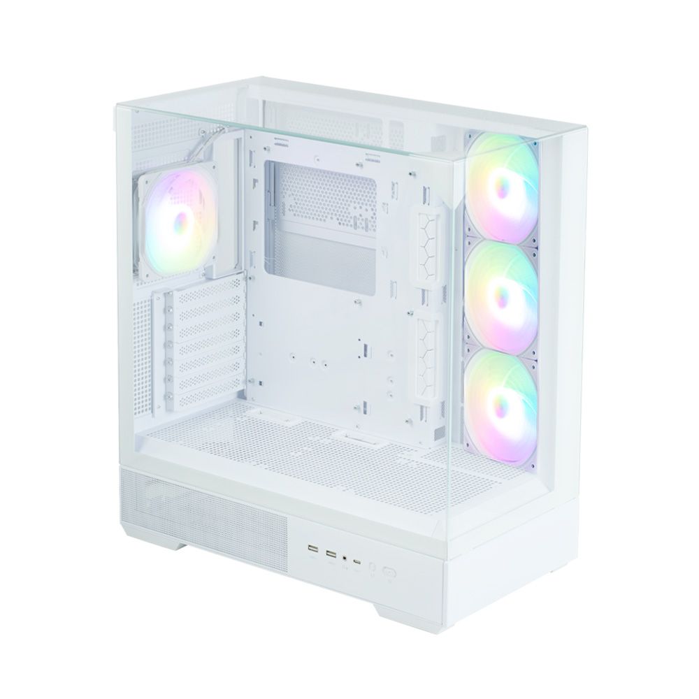 Корпус для ПК Zalman P40 Prism Plus White
