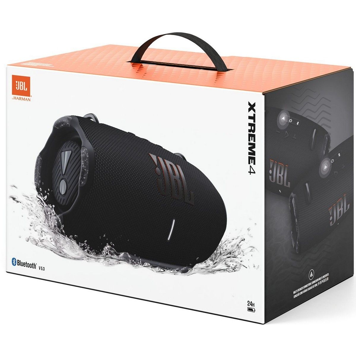 Колонка порт. JBL Xtreme 4 черный 100W 2.1 BT 10м 9444mAh (JBLXTREME4BLK)