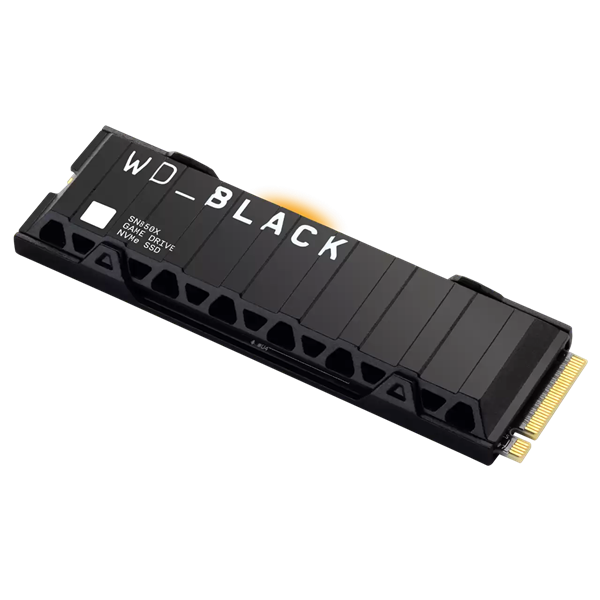 Накопитель SSD WD S PCIe 4.0 x4 2TB WDS200T2XHE Black SN850X M.2 2280