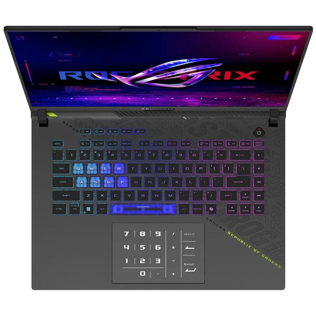Ноутбук ASUS ROG Strix G16 G614PR-RV089 16"(1920x1200 (матовый, 165Hz) IPS)/AMD Ryzen 9 8940HX(4Ghz)
