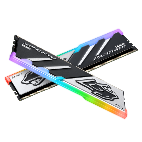 Оперативная память Apacer  DDR5  32GB  6000MHz DIMM Panther RGB Gaming Memory CL38 1.35V Kit (2x16GB