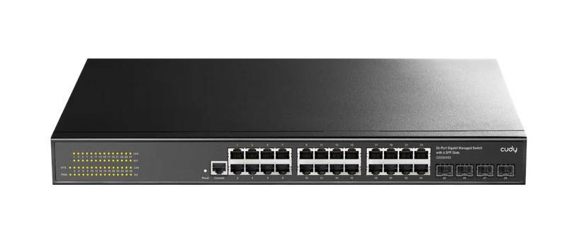 Коммутатор Cudy GS2024S2 (L2) 24x1Гбит/с 4SFP управляемый