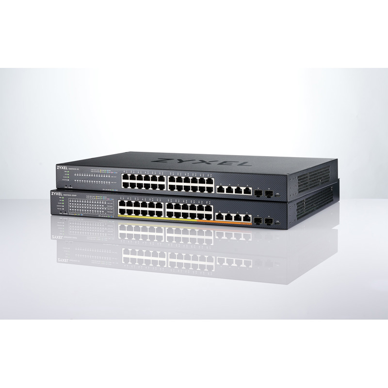 коммутатор Smart L3 Lite коммутатор Zyxel NebulaFlex XMG1930-30, rack 19", 24xRJ-45: 1/2.5G, 4xRJ-45
