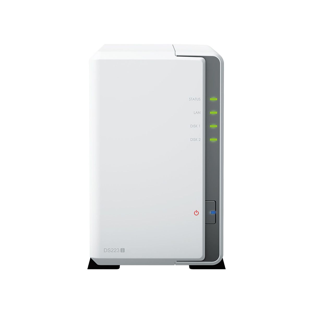 Системы хранения данных Synology QC 1,7GhzCPU/1Gb/RAID0,1/upto 2 HP HDD SATA(3.5')/2xUSB3.2/1xGbE/iS