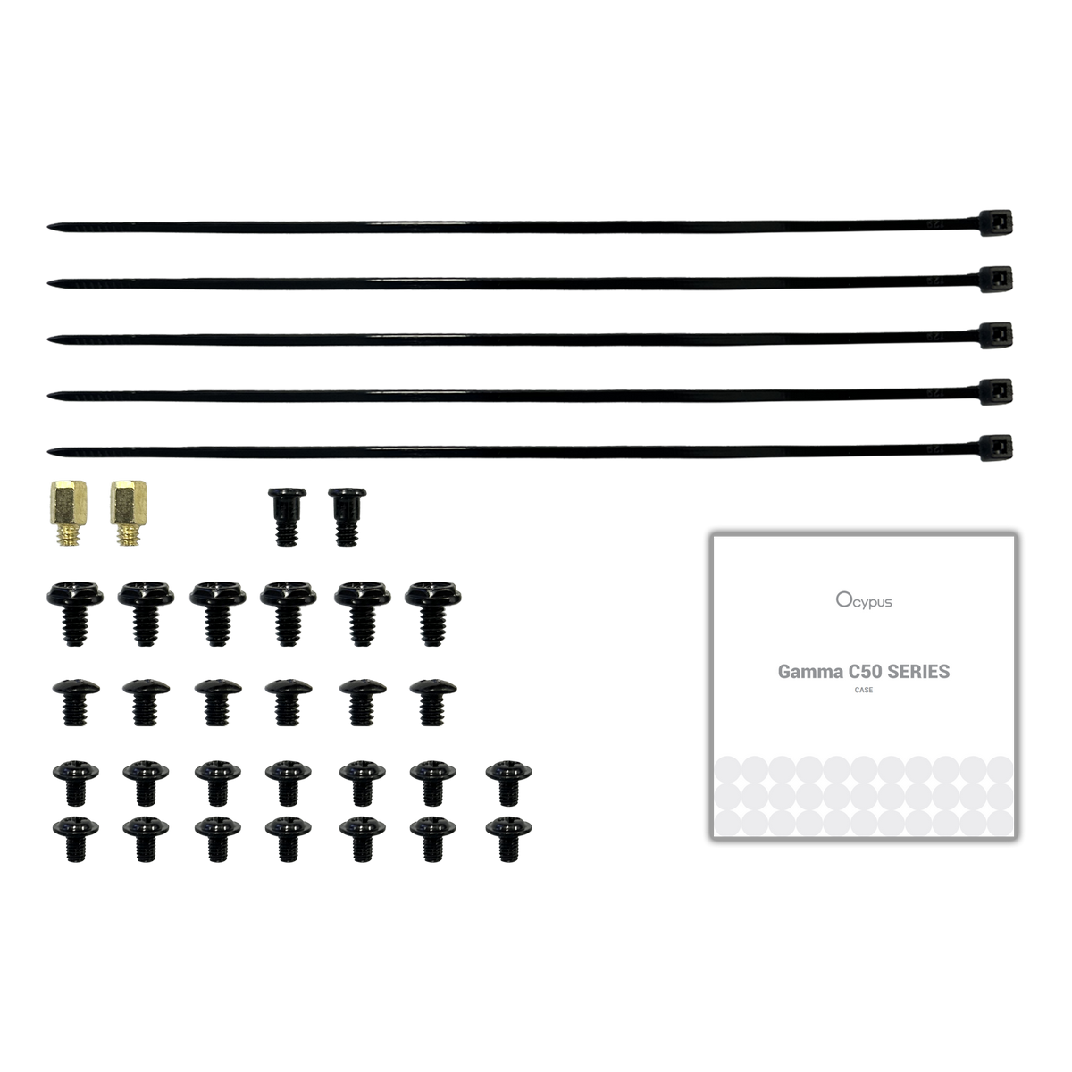 Корпус для ПК Case Ocypus Gamma C50 BK mATX / win / black / no PSU / Tempered Glass