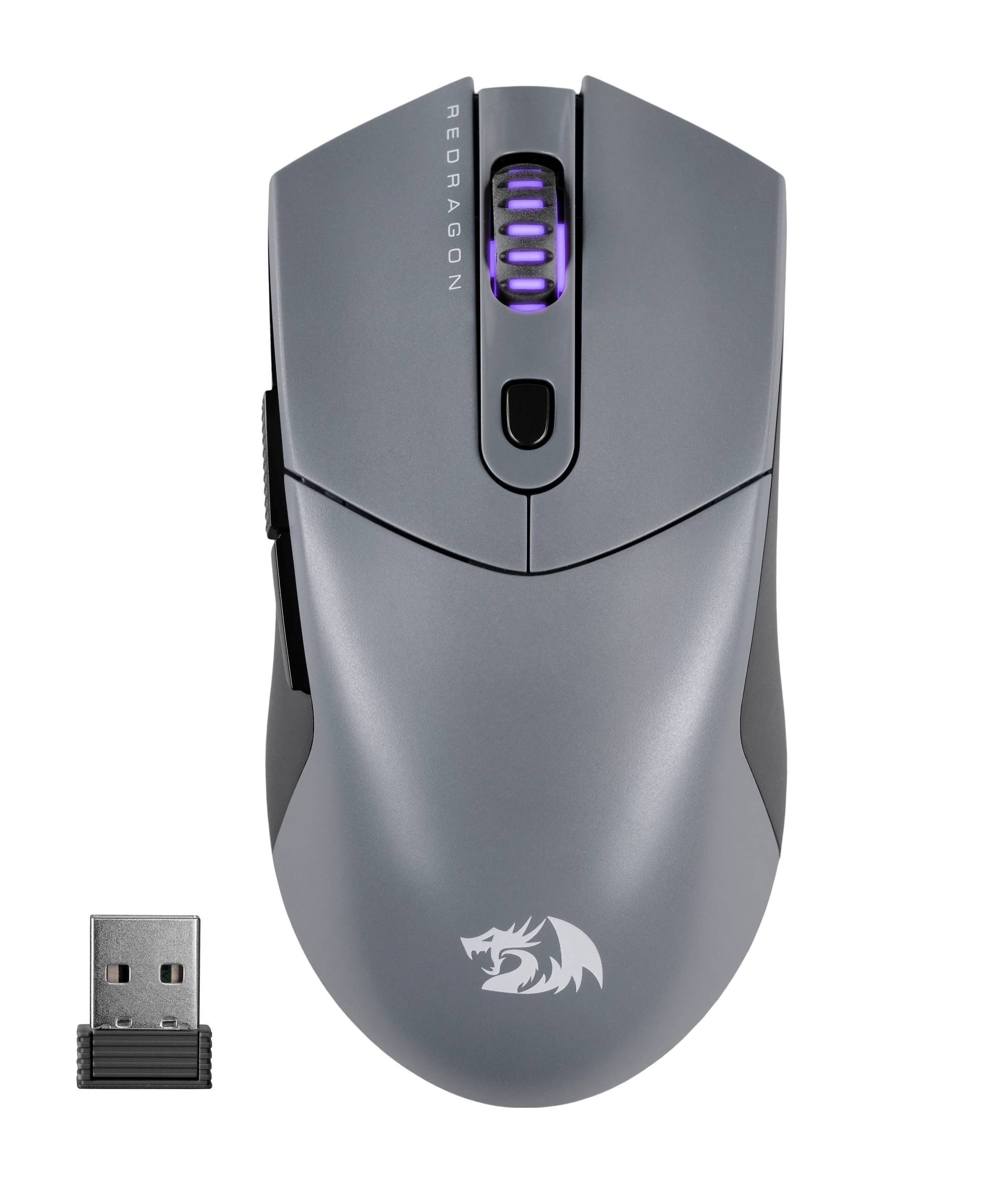 Redragon Игровая мышь беспроводная St4r Pro черн,6кн,BT+2.4G,26000dpi,легк