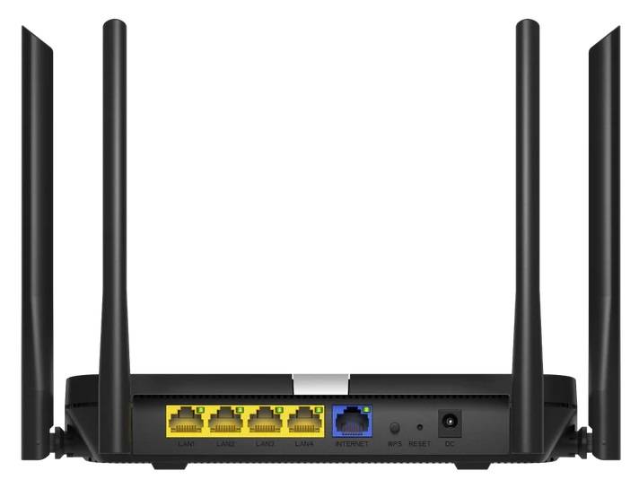 Роутер беспроводной Cudy X6 AX1800 10/100/1000BASE-TX черный