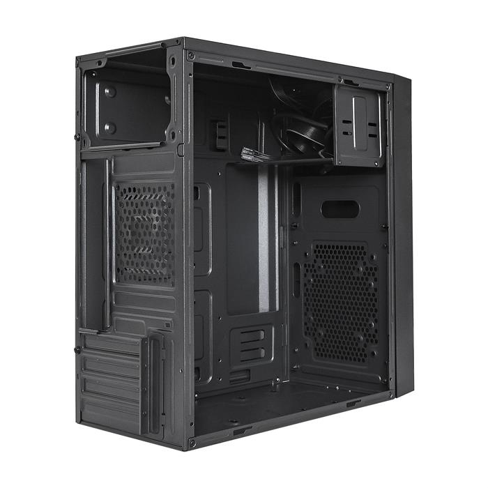 Exegate EX292347RUS Корпус Minitower ExeGate BAA-113 (mATX, без БП, 2*USB, аудио, черный)