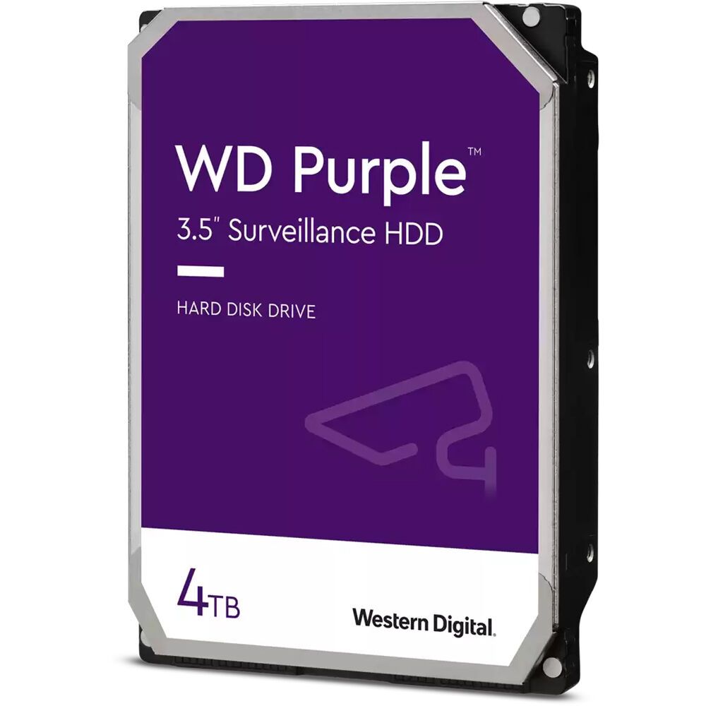 Жесткий диск WD SATA-III 4TB WD43PURZ Surveillance Purple (5400rpm) 256Mb 3.5"