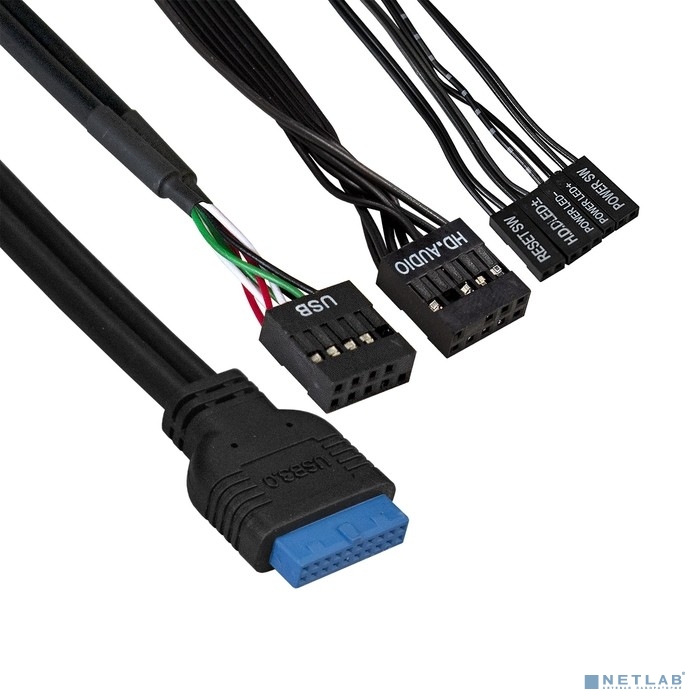 Exegate EX291144RUS Корпус Minitower ExeGate BAA-105U2-01 (mATX, без БП, 2*USB+2*USB3.0, аудио, черн