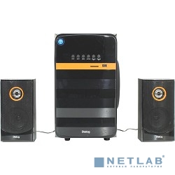 Dialog Progressive AP-240B BLACK - акустические колонки 2.1, 50W+2*10W RMS, Bluetooth, USB+SD reader