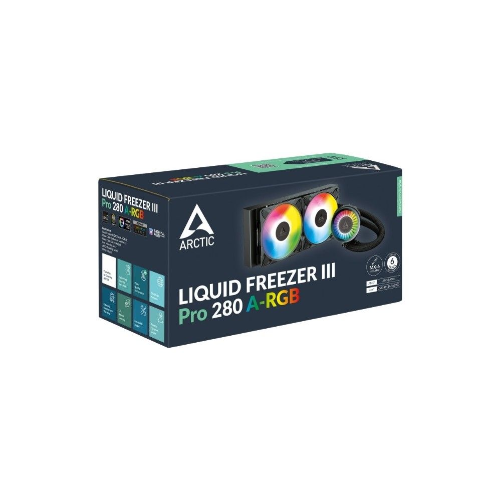 Жидкостная система охлаждения Arctic Cooling  Liquid Freezer III Pro 280 A-RGB Multi Compatible All-