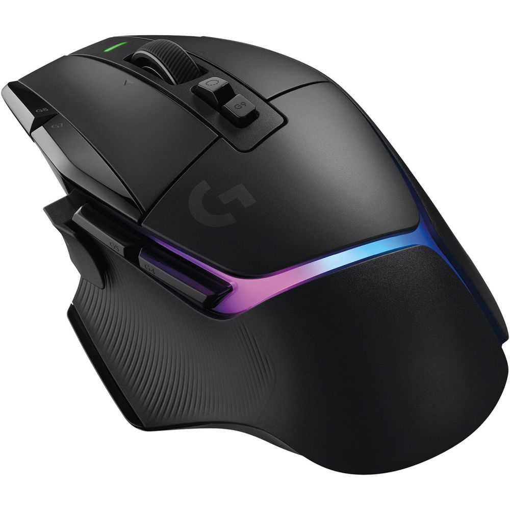Мышь Logitech G502 X Plus черный оптическая 25600dpi беспров. USB 13but (910-006167)