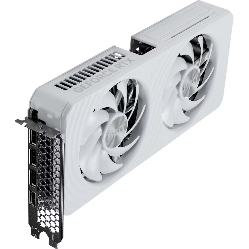 Видеокарта Palit PCI-E 5.0 PA-RTX5060Ti WHITE OC NVIDIA GeForce RTX 5060TI 8Gb 128bit GDDR7 2407/280