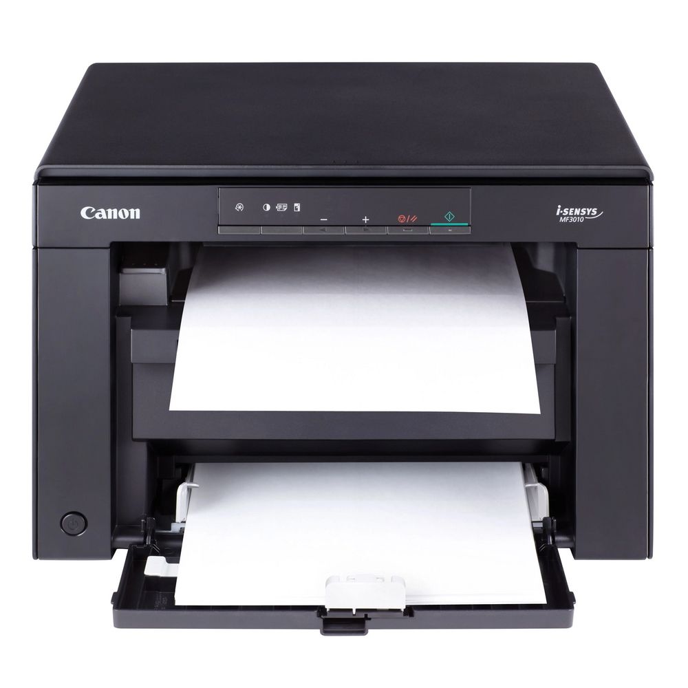 Canon imageClass MF3010 А4, МФУ, лазерное, черно-белое , 18стр/мин, 400х600dpi, 64Мб,USB,700стр/карт